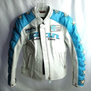 Icon Motorcycle Women's Leather Jacket Size XS